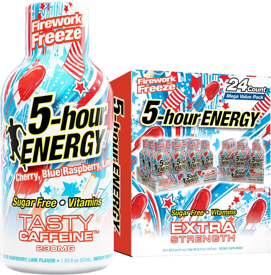Shot, Extra Strength, Firework Freeze, 1.93 fl oz, 24 ct