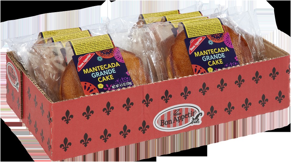 Mantecada Grande Cake, 4.5 oz, 8 ct