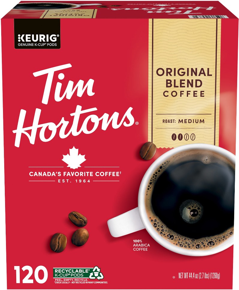 Original Blend Coffee, Medium Roast, Keurig K-Cup Pods, 120 ct