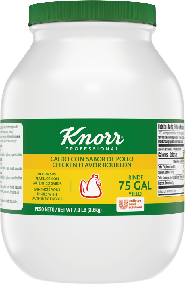 Chicken Flavor Bouillon, Caldo con Sabor de Pollo, 7.9 lbs