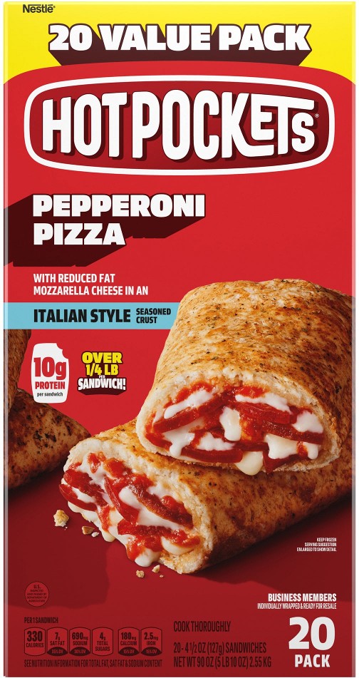 Premium Pepperoni Pizza, 4.5 oz, 20 ct