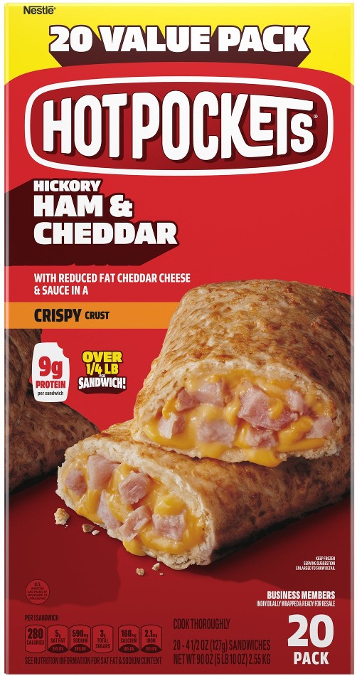 Hickory Ham and Cheddar, 4.5 oz, 20 ct