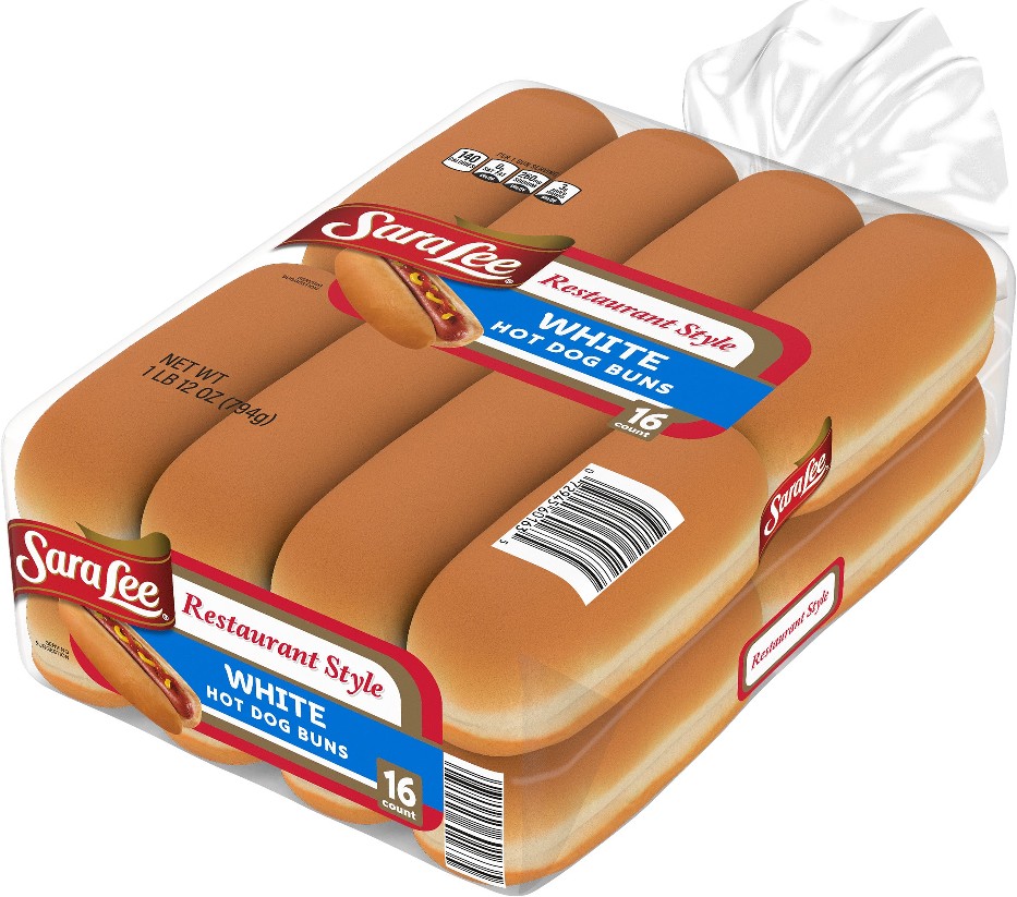 Hot Dog Buns, 16 count