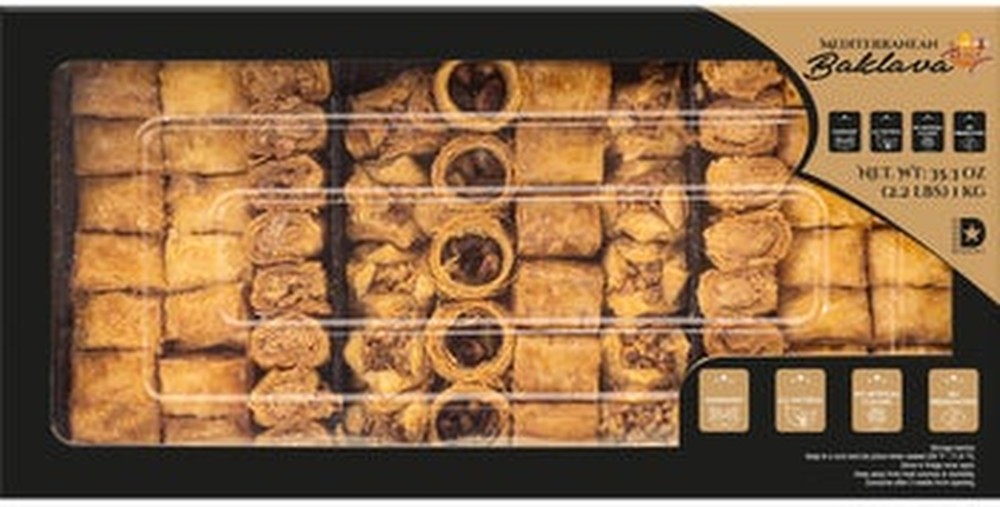 Baklava, Assorted, 35.3 oz