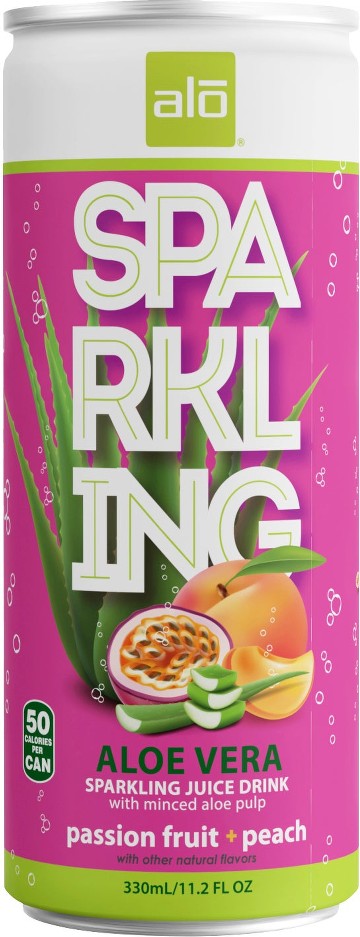 Sparkling Juice, Passion Fruit and Peach, 11.2 fl oz, 12 ct