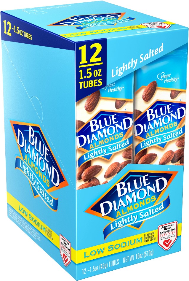 Almonds, Lightly Salted, 1.5 oz, 12 ct