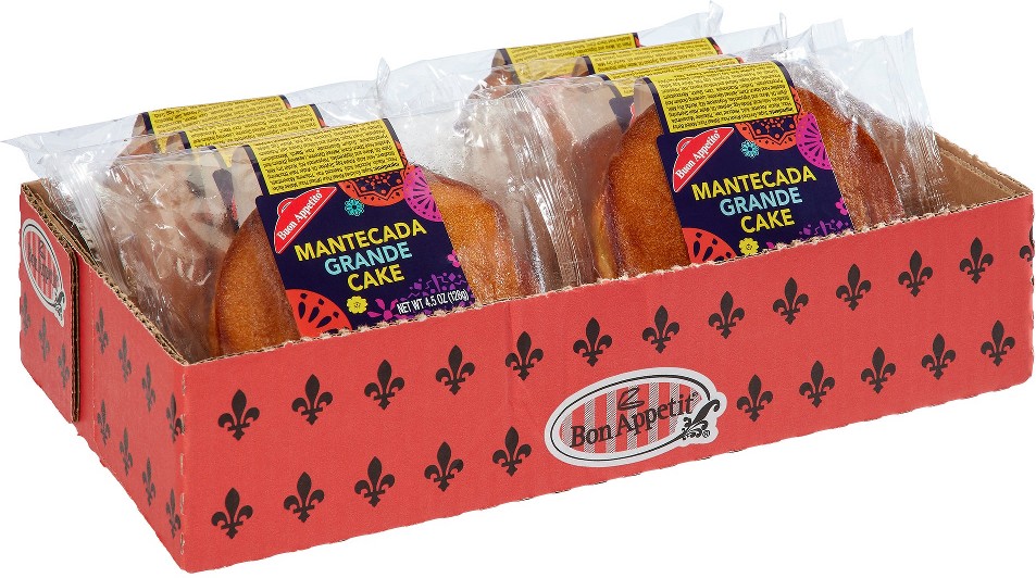 Mantecada Grande Cake, 4.5 oz, 8 ct