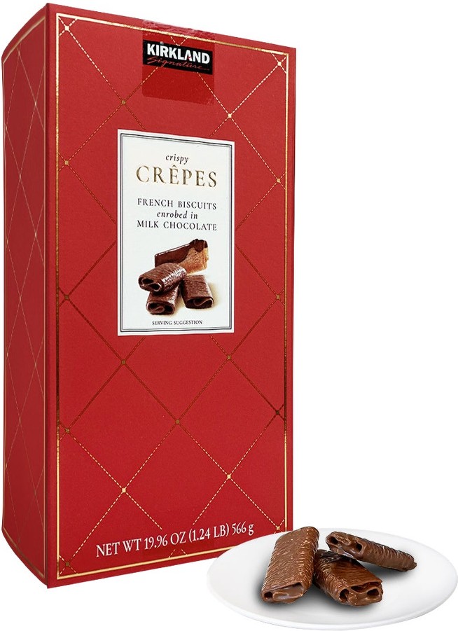 Crepes, Biscuits with Belgian Chocolate, 20 oz
