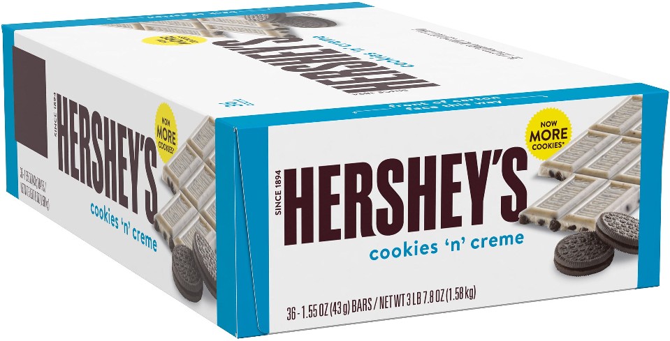 Cookies 'N' Creme, 1.55 oz 36-count