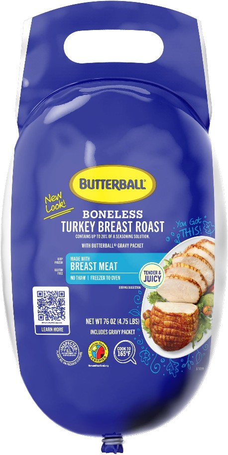 Turkey Breast Roast, Boneless, 4.75 lbs