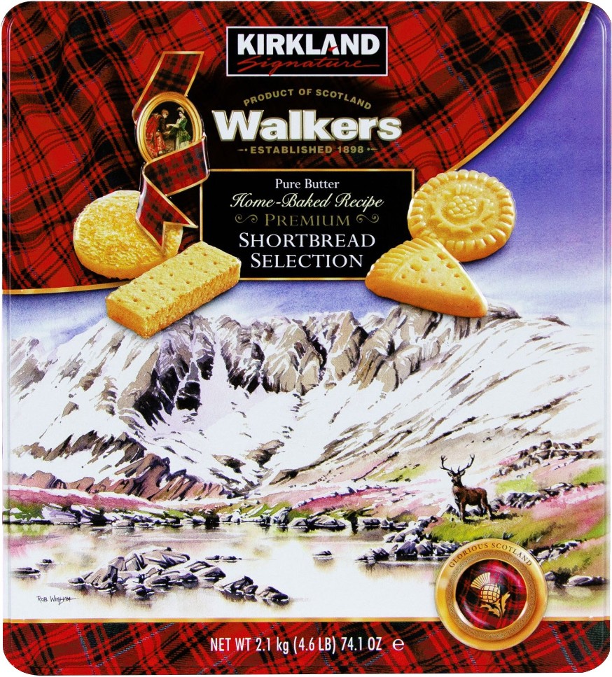 Walkers Shortbread Cookies, 74.1 oz