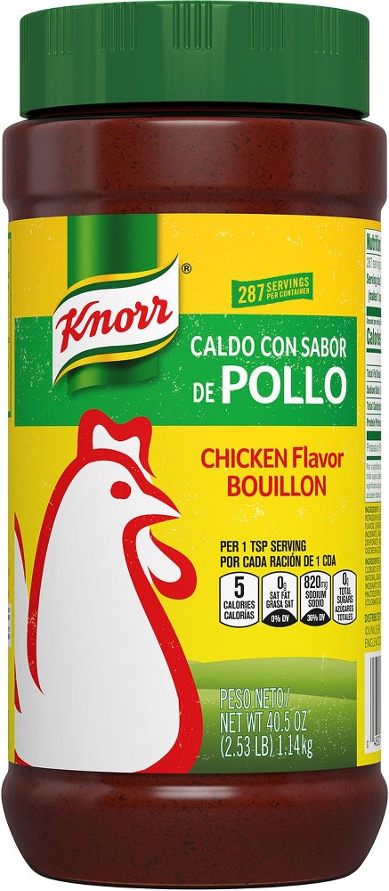 Chicken Flavor Bouillon, Caldo con Sabor de Pollo, 2.53 lbs