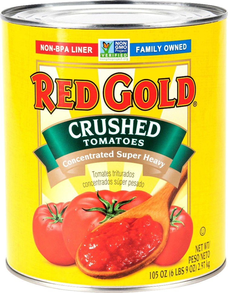 Crushed Tomatoes, Concentrated Super Heavy, #10 can, 6 lbs 9 oz