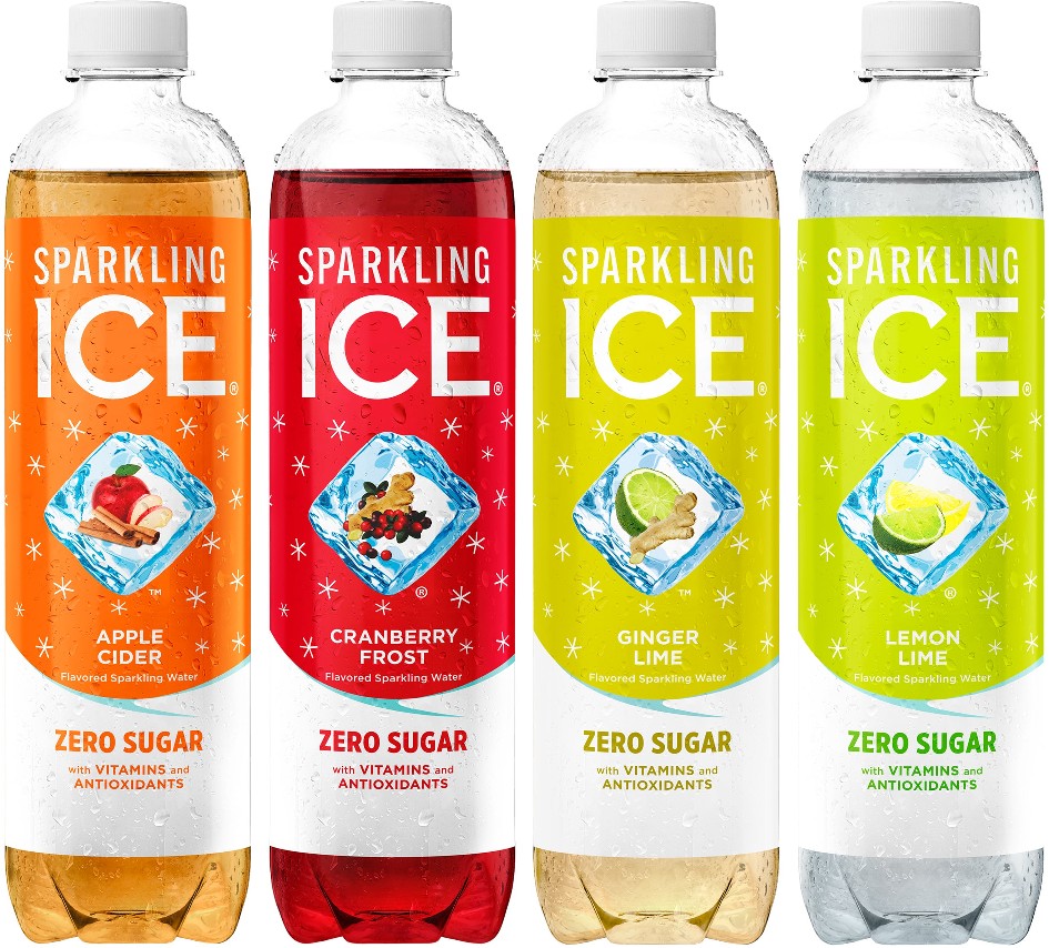 Sparkling Water, Limited Edition Winter Variety Pack, 17 fl oz, 24 ct