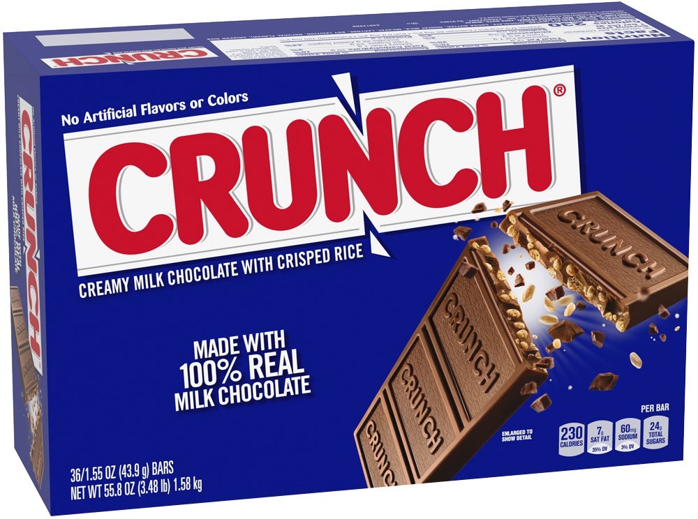 Creamy Milk Chocolate with Crisped Rice, 1.55 oz, 36 ct