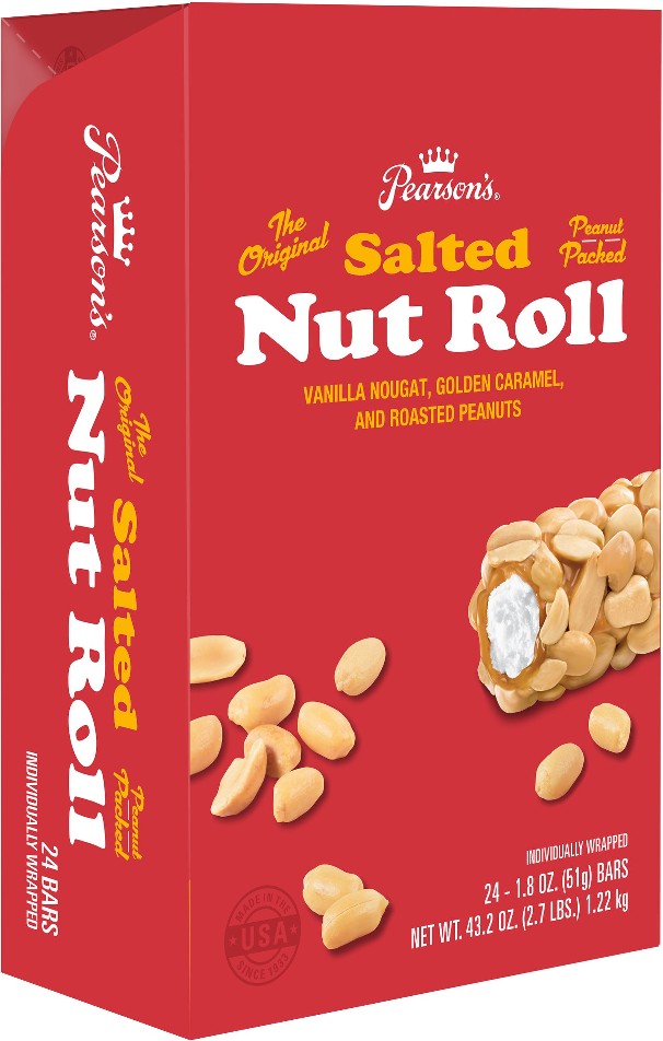 Salted Nut Roll, 1.8 oz, 24 count