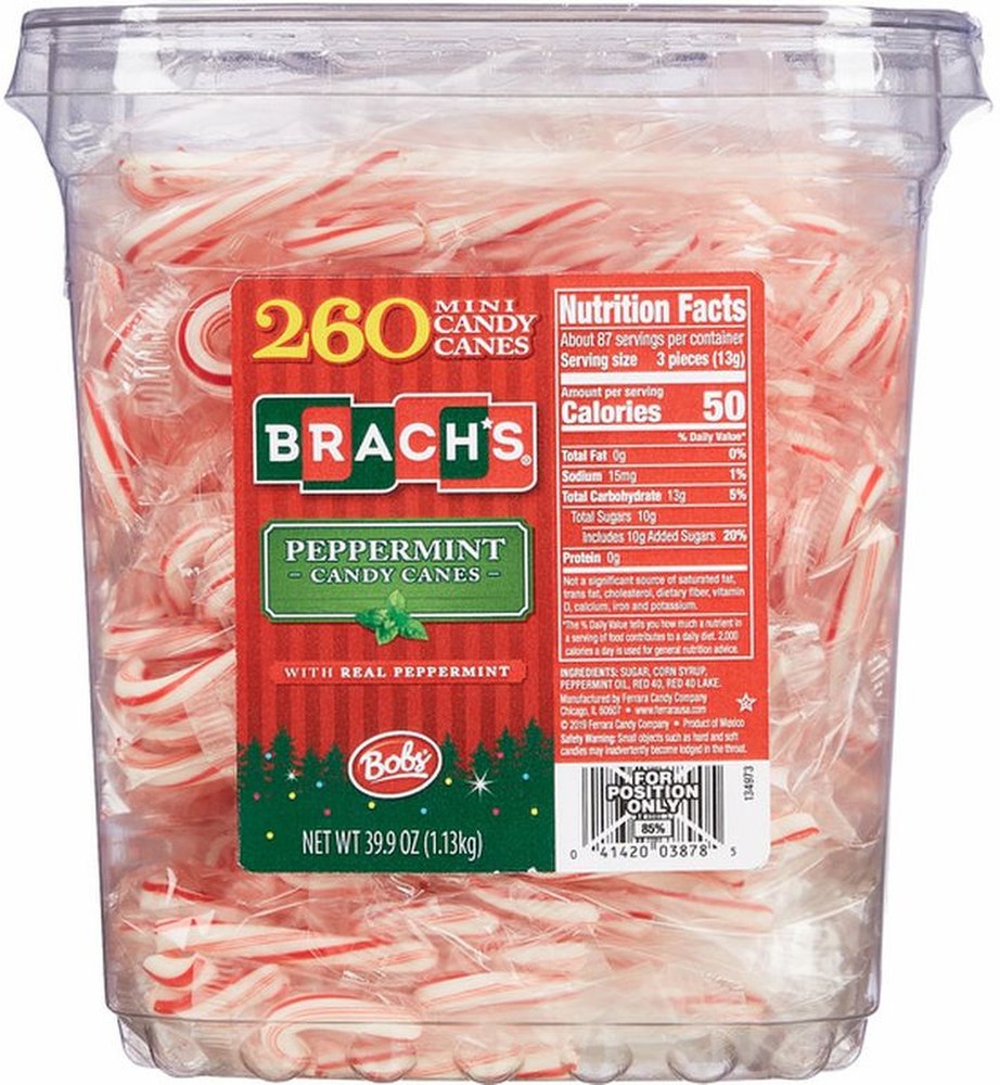 Mini Candy Canes, 260 ct