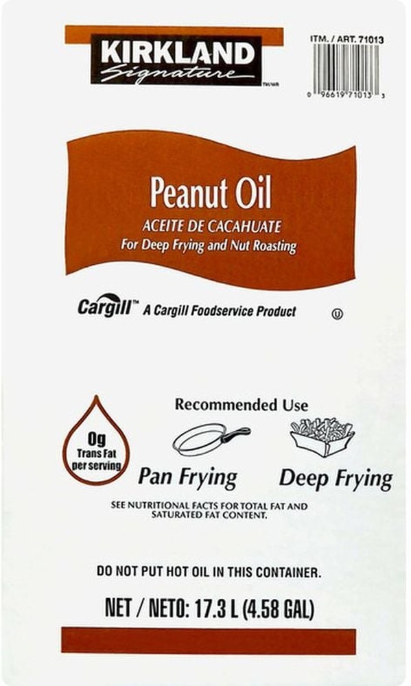 Peanut Oil, 35 lbs