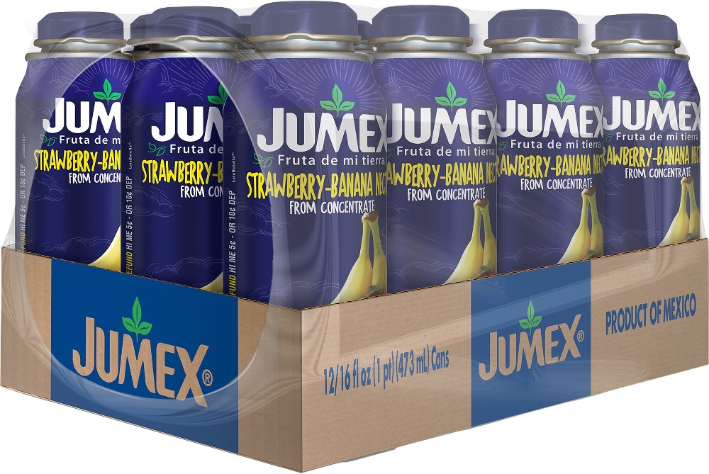 Nectar, Strawberry-Banana, 16 fl oz, 12 ct