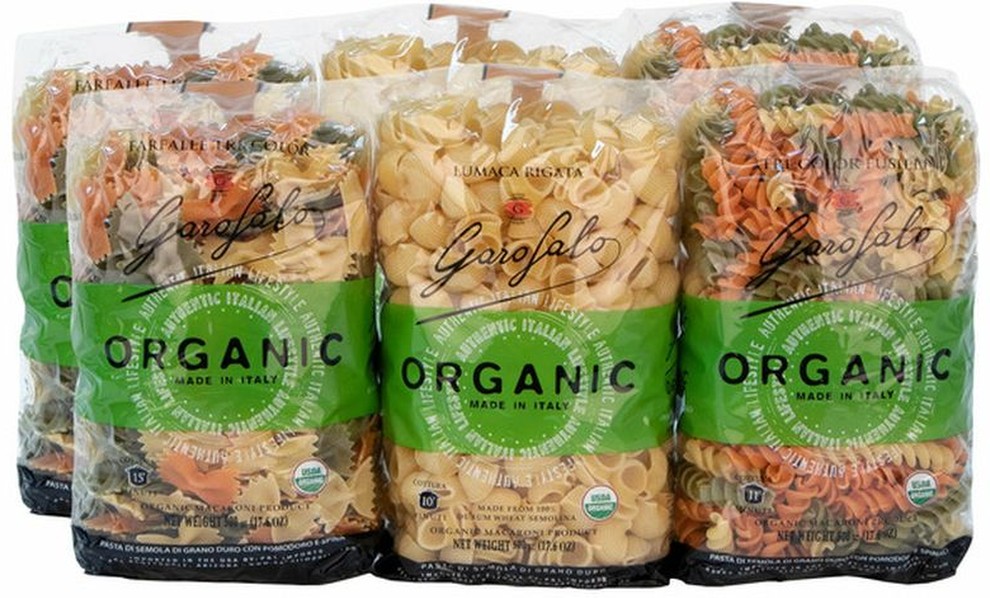 Organic Pasta, Variety Pack, 1.1 lbs, 6 ct