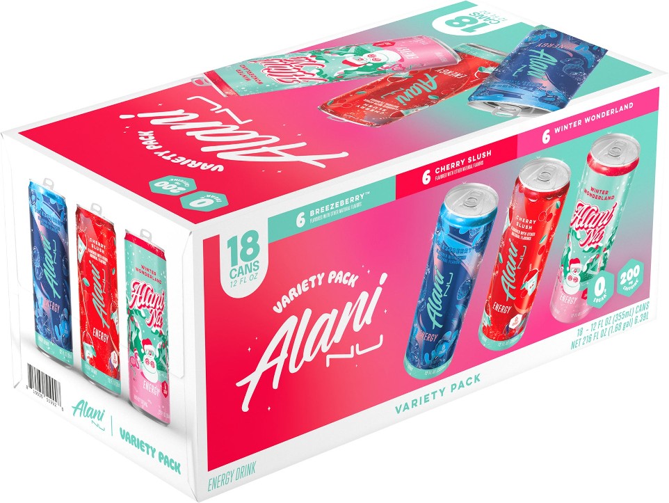 Energy Drink, Winter Pack, 12 oz, 18 ct