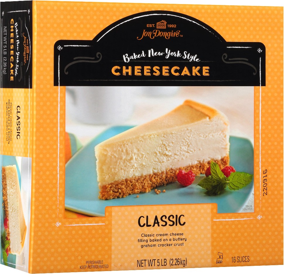 10" New York Cheesecake, 16 Slices