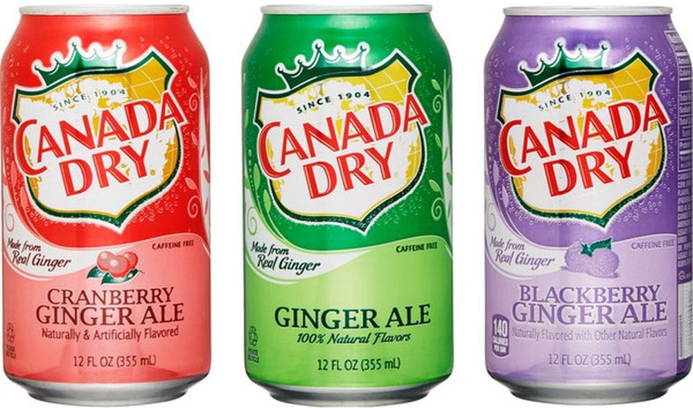 Ginger Ale Variety Pack, 12 fl oz, 36-count