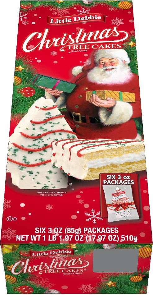 Christmas Tree Cakes, 3 oz, 6 ct