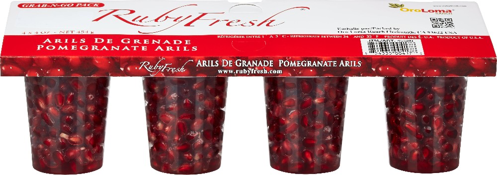 Pomegranate Arils, 4 oz, 4 ct