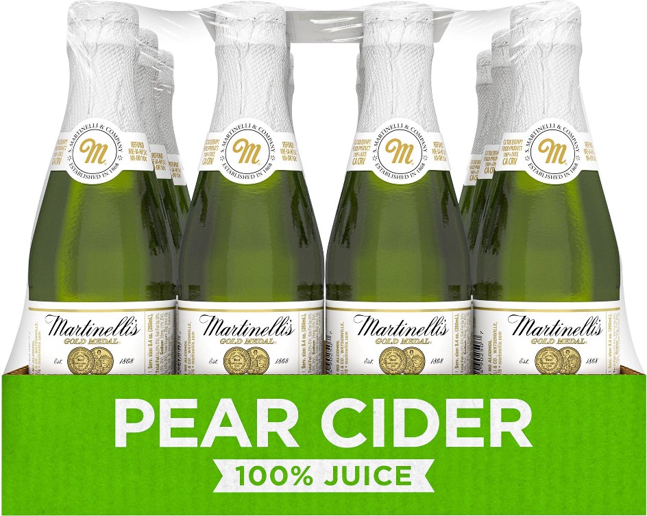 Sparkling Cider, Pear, 8.4 fl oz, 12 ct