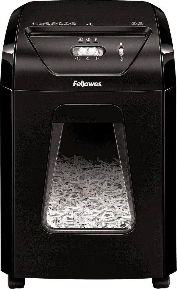Powershred 1500C Cross-Cut Paper Shredder, 15-Sheet, Black
