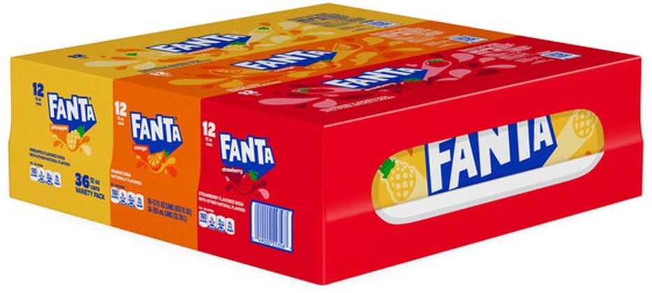 Soda, Variety Pack, 12 fl oz, 36 ct
