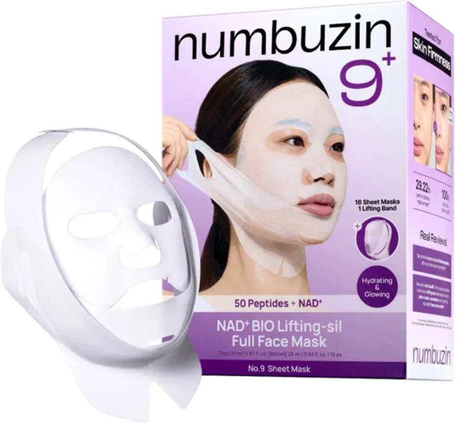 No. 9 Sheet Mask NAD+ Bio Lifting 16-count