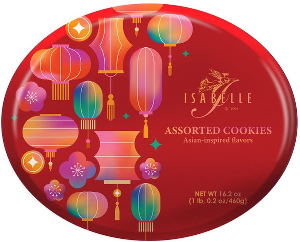Assortment Cookies Tin, 16.2 oz
