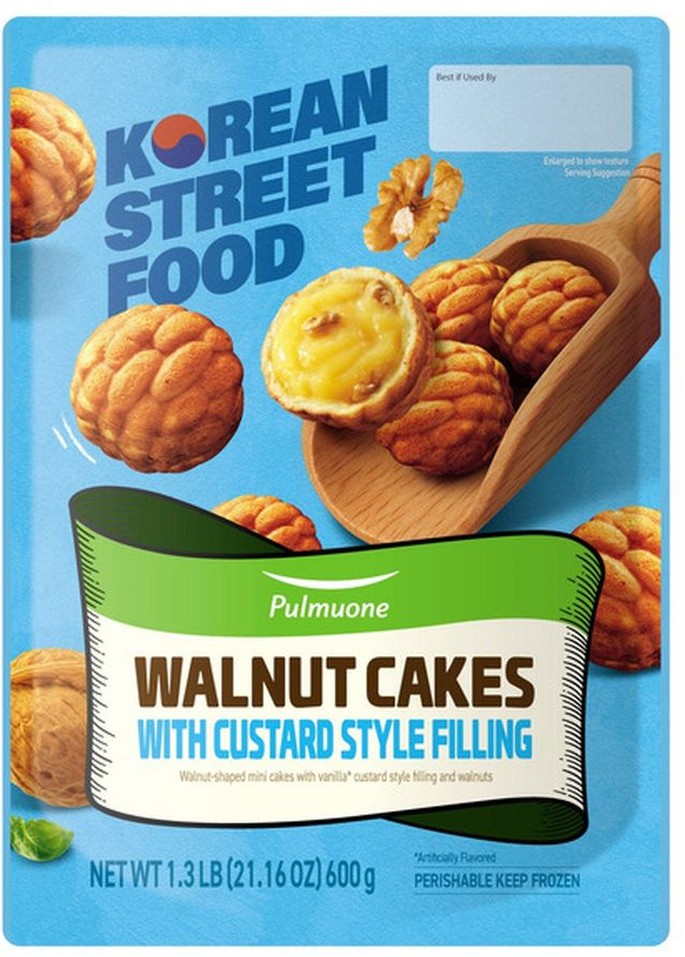Walnut Cakes with Custard Filling, 21.16 oz