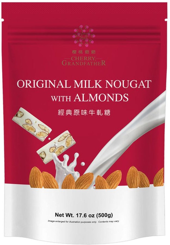 Original Milk Nougat with Almonds, 17.6 oz