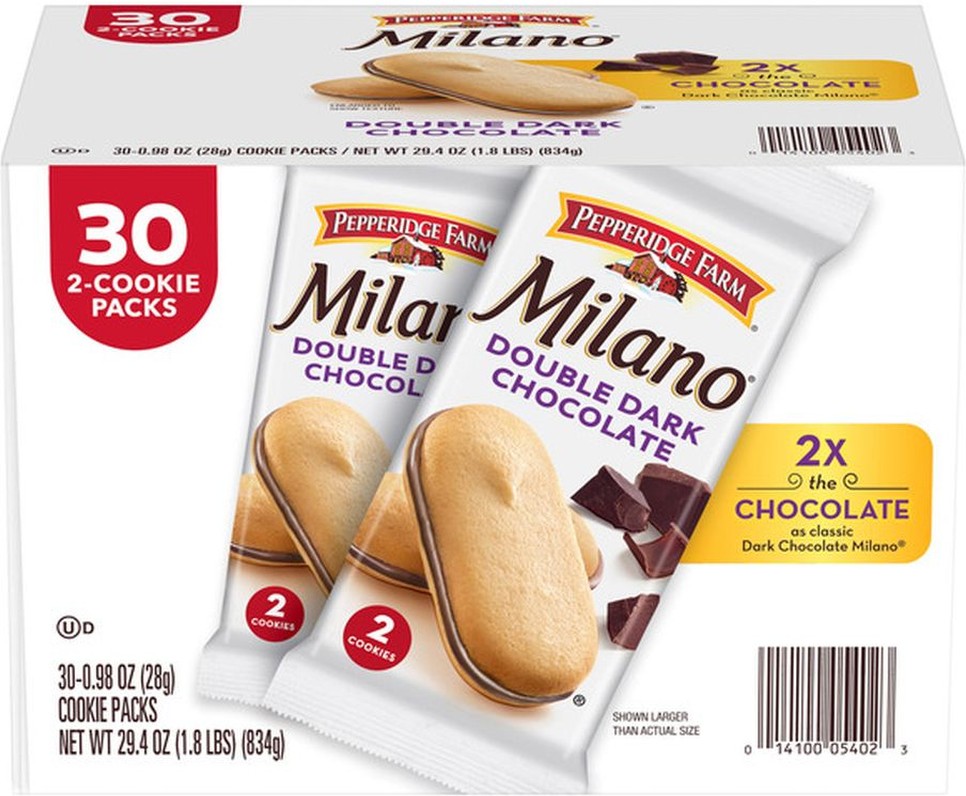 Double Dark Chocolate, 0.98 oz, 30-count