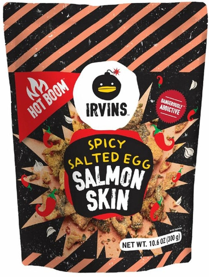 Salted Egg Salmon Skin, 10.6 oz