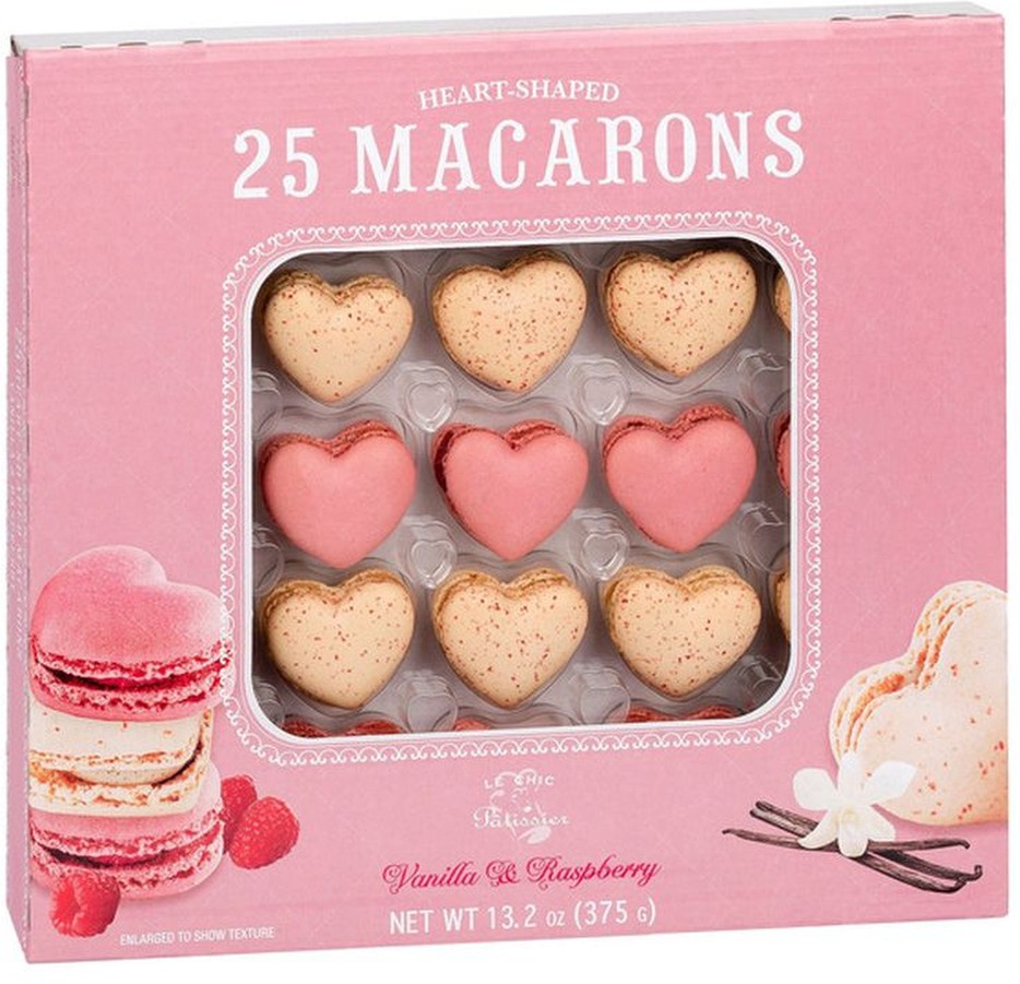 Heart Macaron, 25 ct