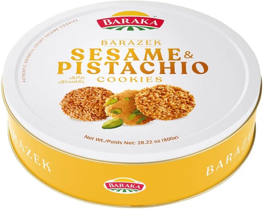 Sesame & Pistachio Cookies, 28.22 oz