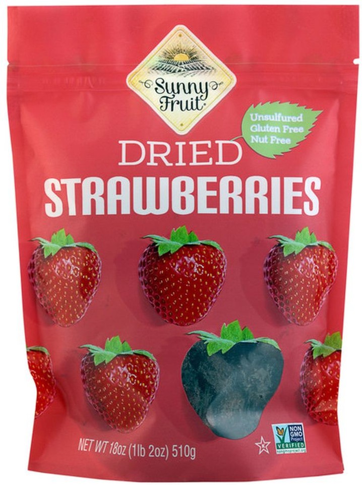 Sunny Fruit Dried Strawberry, 18 oz
