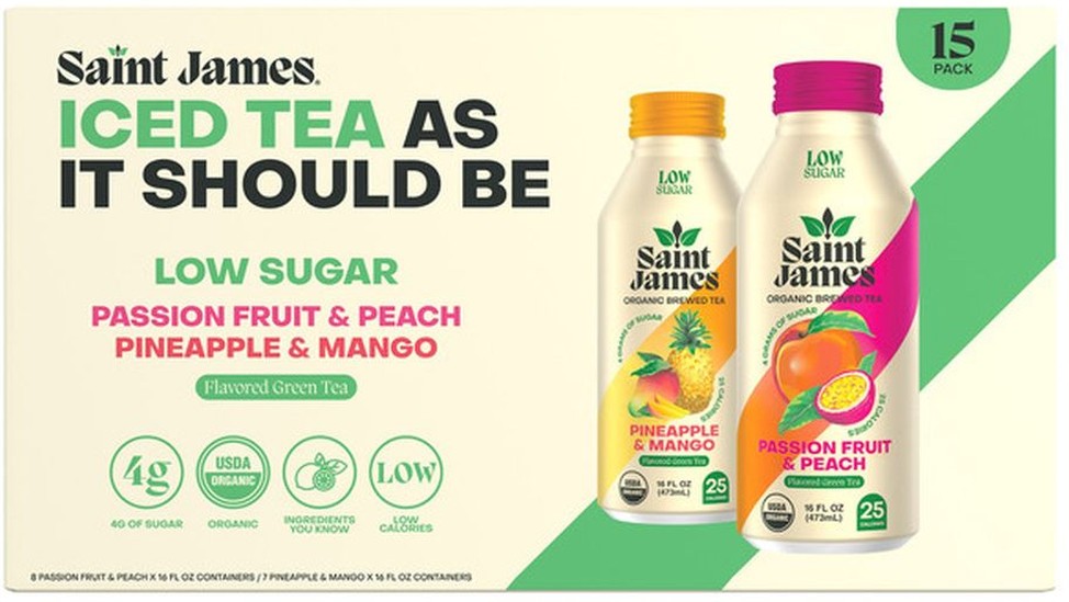 Organic Tea Variety Pack, 16 fl oz, 15-count