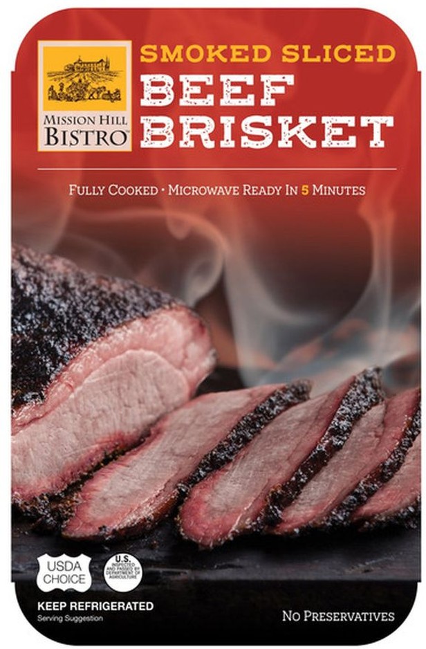 Smoked Sliced Beef Brisket