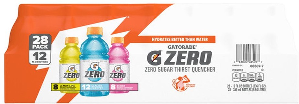Zero Sugar Thirst Quencher, Variety Pack, 12 fl oz, 28-count