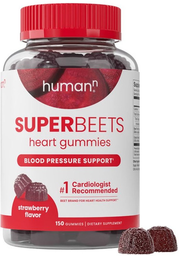 SuperBeets Heart Gummies, 150ct