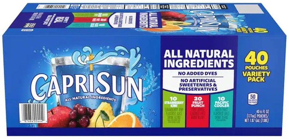 Flavored Juice Drink Blend, Variety Pack, 6 fl oz, 40-count