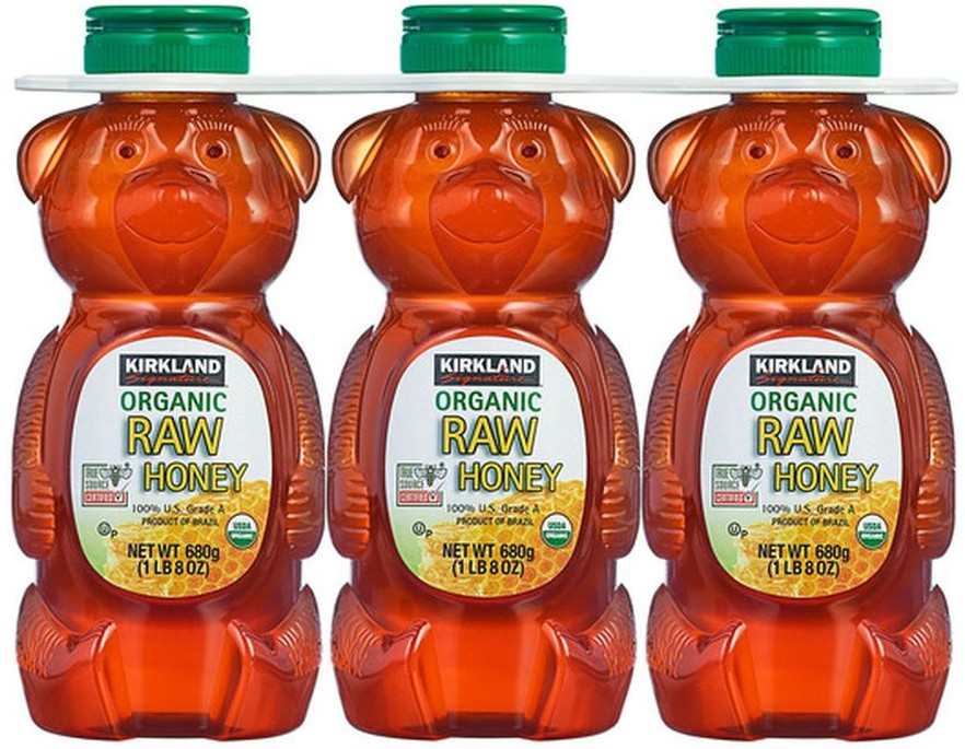 Organic Raw Honey, 24 oz, 3-count