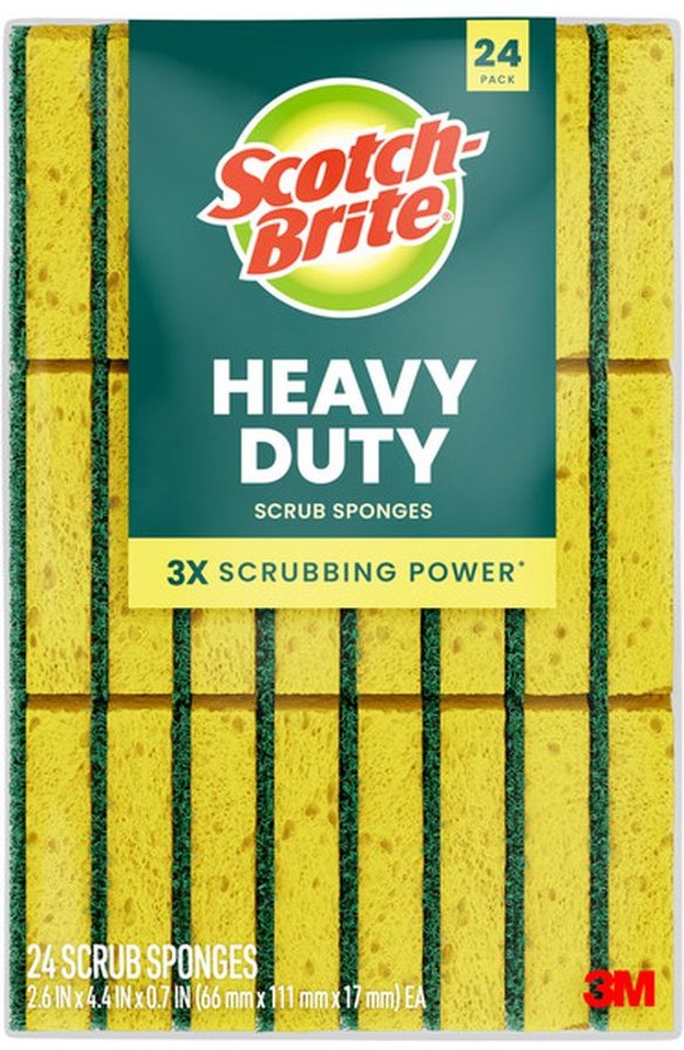 Heavy Duty Sponge, 24-count