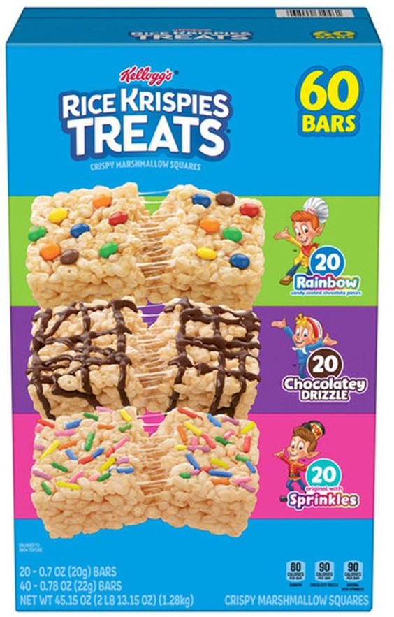 Rice Krispies Treats, Variety Pack, 60-count