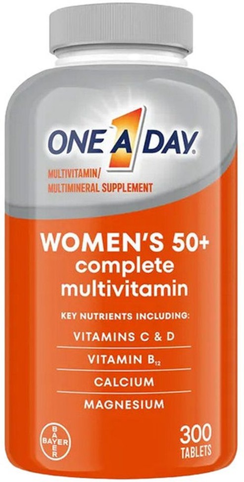 Women's 50+ Multivitamin Tablets, 300-count